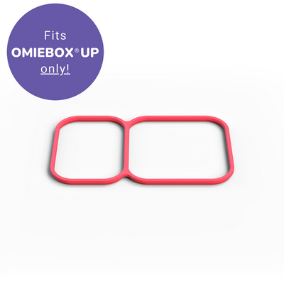 OmieBox Up lid seal- cherry pink