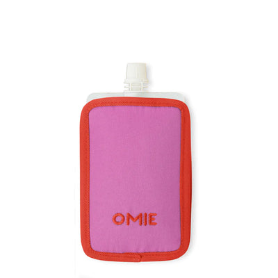 OmieChill Freezable Food Pouch- Pink