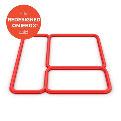 Omie Lid Seal- Scooter Red