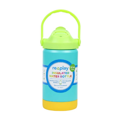 Replay insulated water bottle - aqua