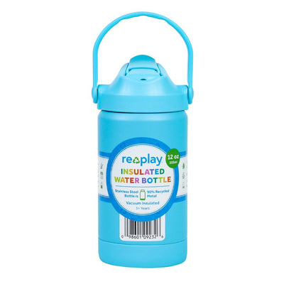 Replay insulated water bottle - pool blue
