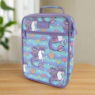 Sachi Junior Lunch Tote- Mermaid Unicorns