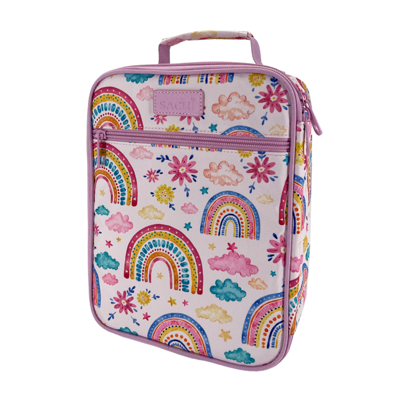 Sachi Junior Lunch Tote- Rainbow Sky