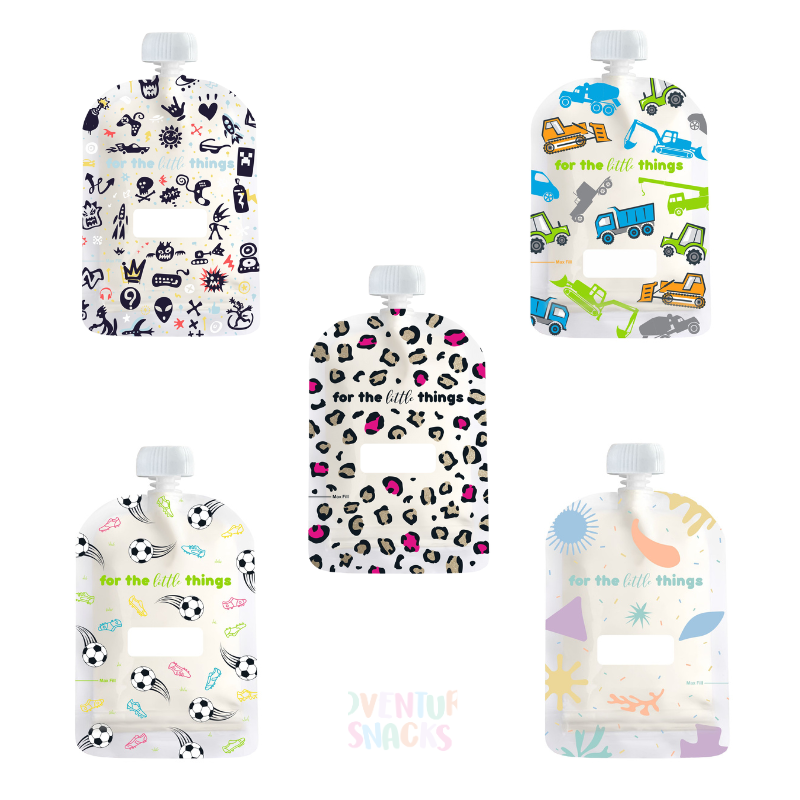 Sinchies reuseable food pouches 150ml