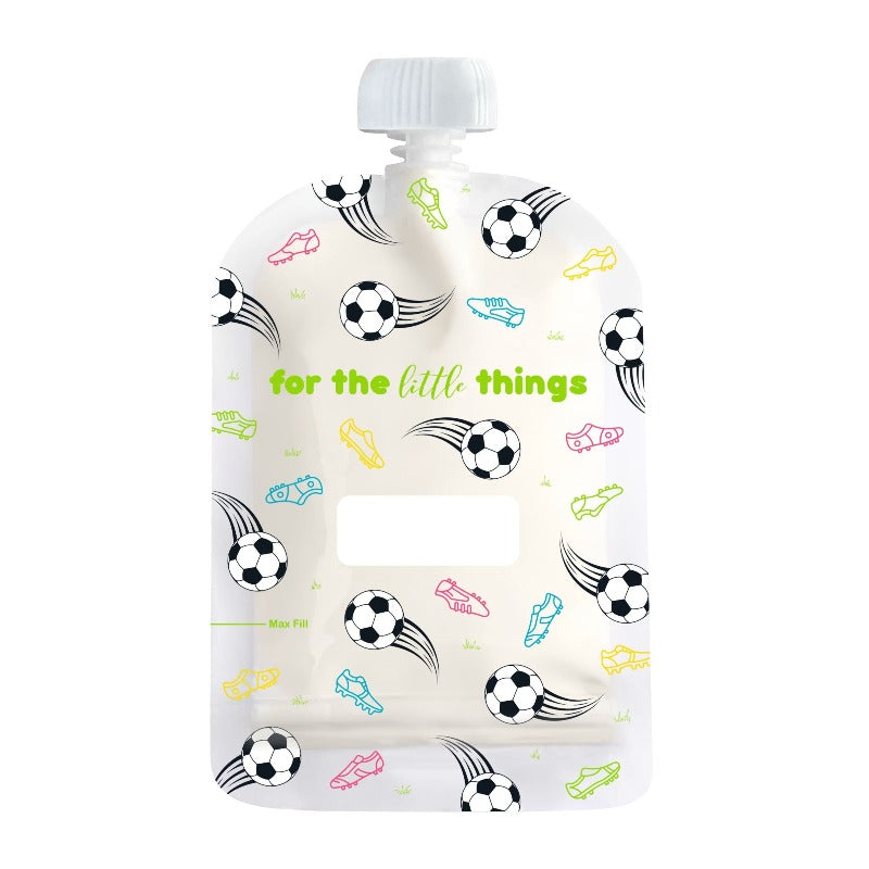 Sinchies Reusable Food Pouches- Soccer