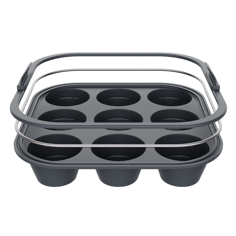 Silicone Square Air Fryer Mini Muffin Tray