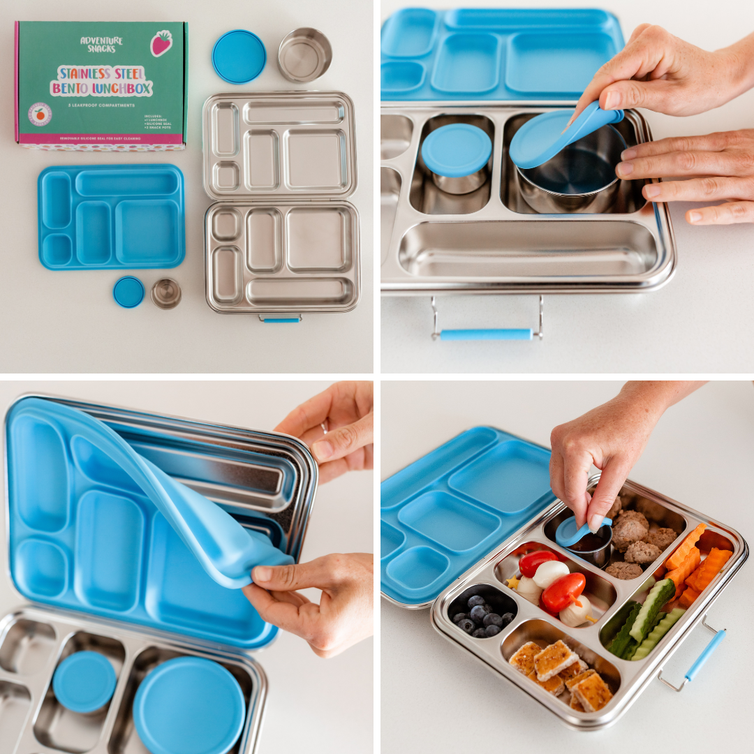 Adventure Snacks Stainless Steel Lunchbox