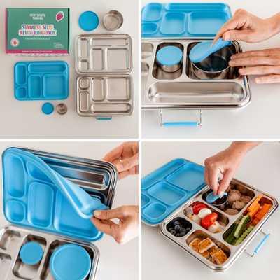 Adventure Snacks Stainless Steel Lunchbox