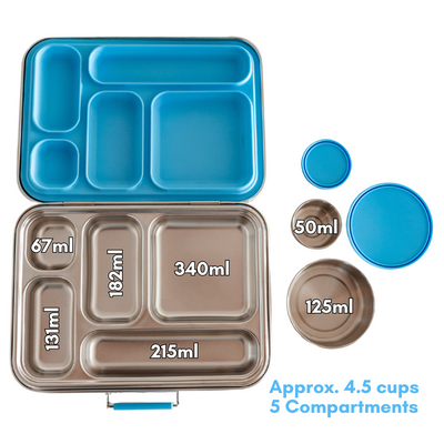 Adventure Snacks Stainless Steel Lunchbox