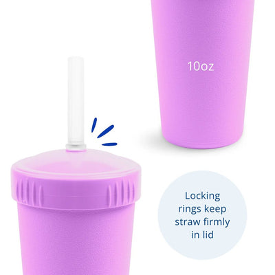 Replay clear straw with stopper