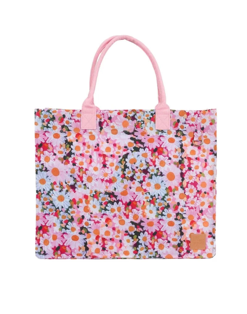 The Somewhere Co Ultimate Tote- Daisy Days