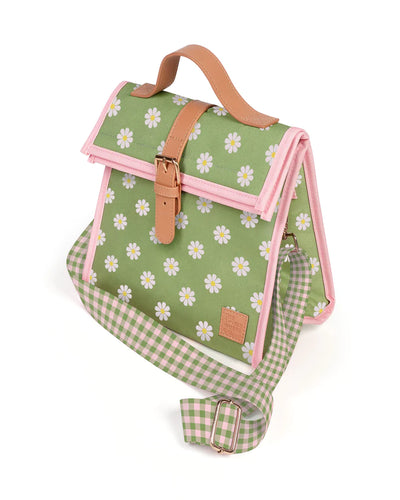 The Somewhere Co Lunch Satchel- Versailles Garden