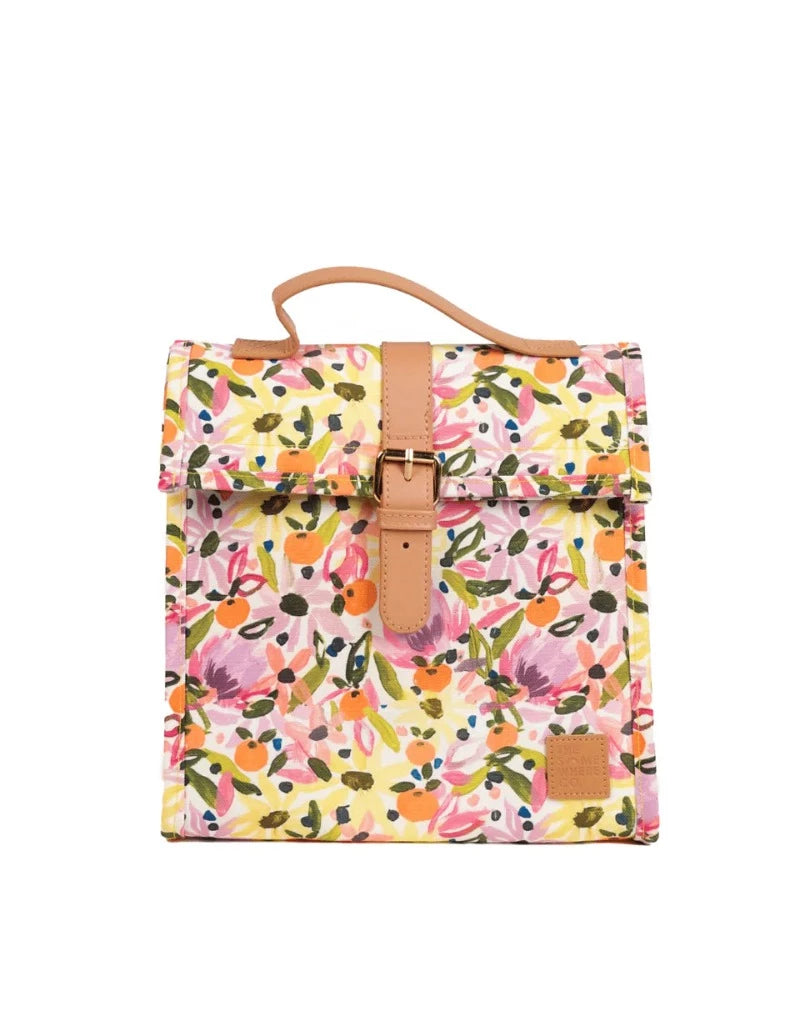 The Somewhere Co Lunch Satchel- Wildflower