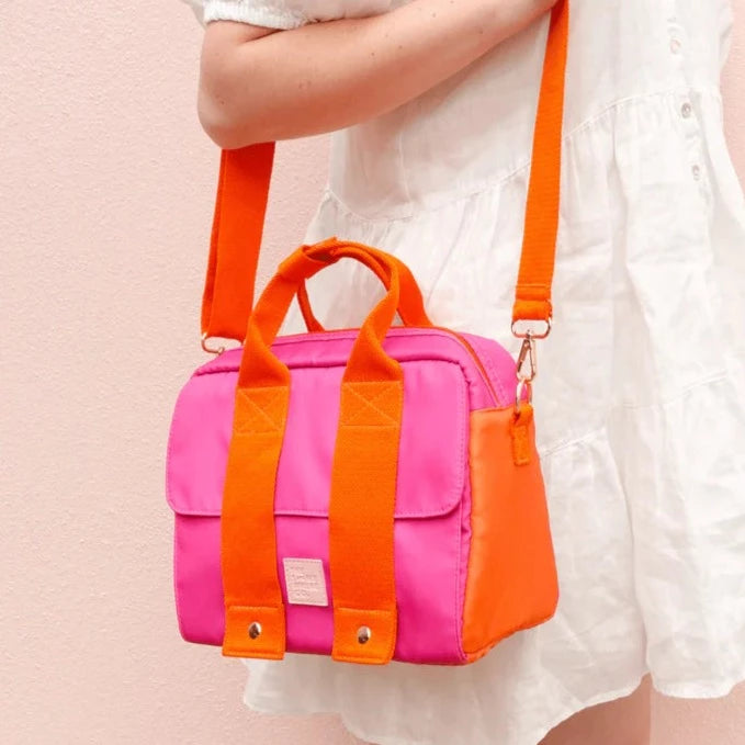 The Somewhere Co Insulated Lunch Tote - Bubblegum