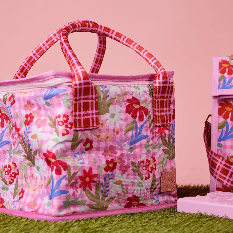 The Somewhere Co Lunch bag- flowerburst
