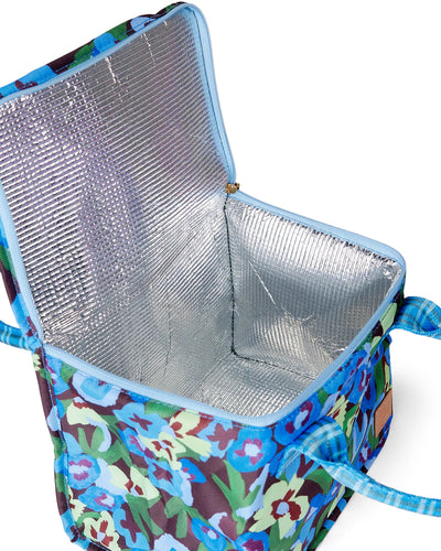 The Somewhere Co Lunch bag- pansy patch