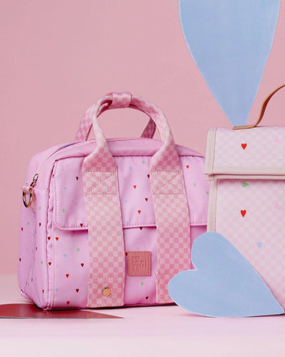 The somewhere co lunch tote- queen of hearts
