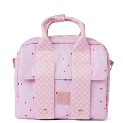 The somewhere co lunch tote- queen of hearts