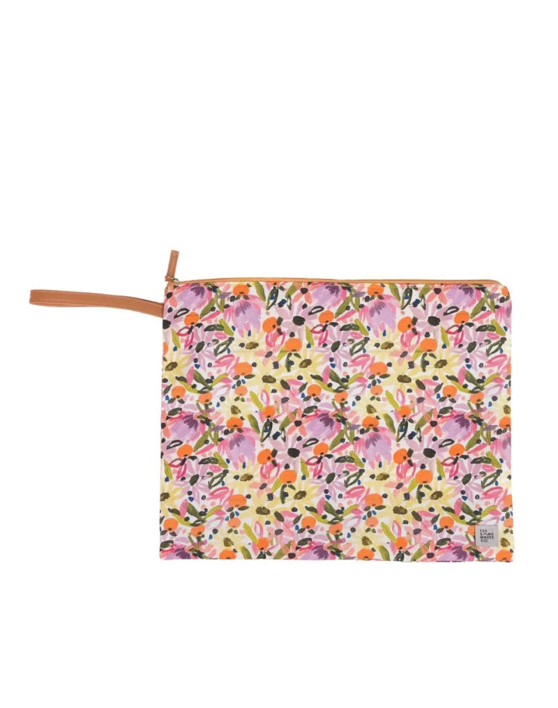 The Somewhere Co Large Wet Bag- Wildflower