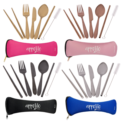 Traveller's 6 piece cutlery set