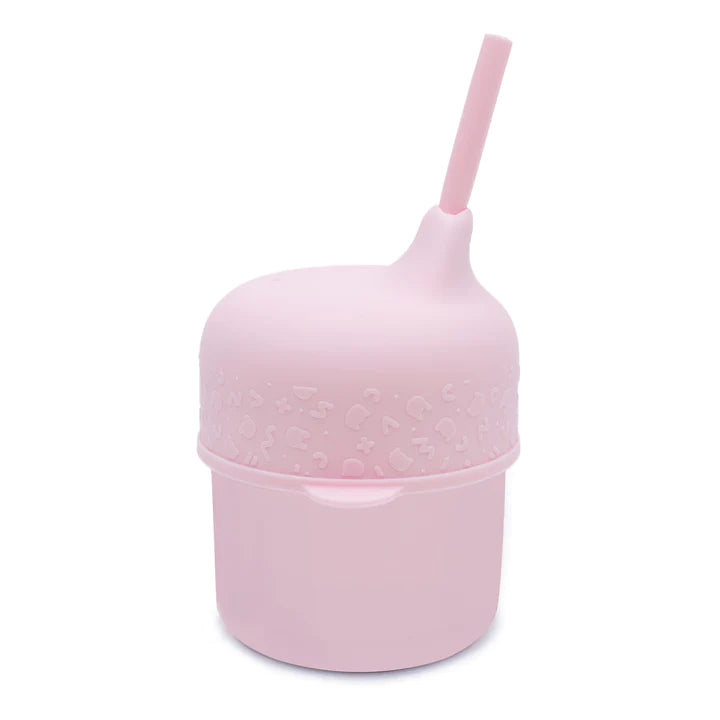 We Might Be Tiny Sippie Cup Set Powder Pink
