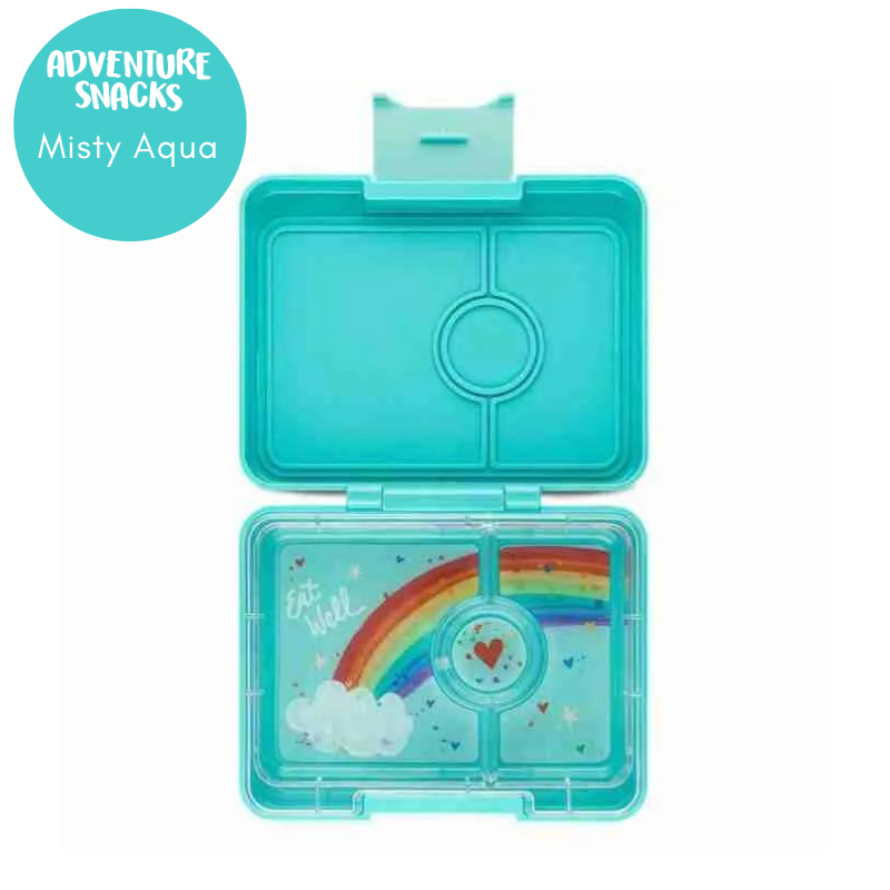 Yumbox snack box- Misty Aqua Rainbow