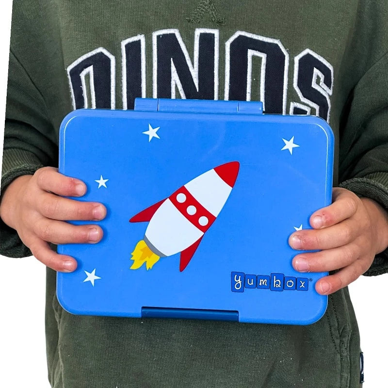 Yumbox Snack- True Blue Rocket With Stars