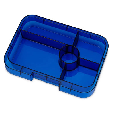Yumbox Tapas Interchangeable Tray 5C- Clear Blue