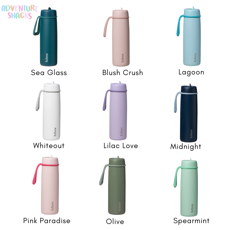 b.box Insulated 690ml Flip Top Bottle & Bumper - Build Your Own