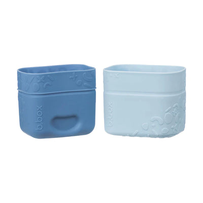 bbox silicone snack cups- ocean