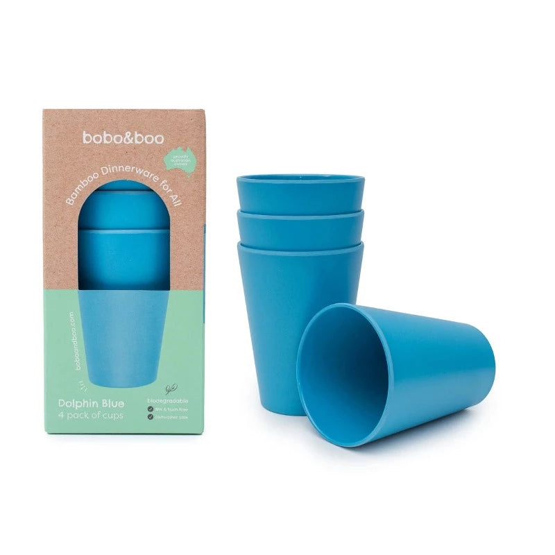 bobo&boo bundle Dolphin Blue cups