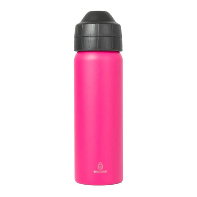 Ecococoon Stainless Steel Bottle- 600ml- pink tourmaline