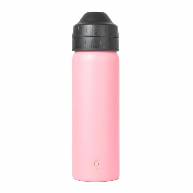 Ecococoon Stainless Steel Bottle- 600ml- rose pink