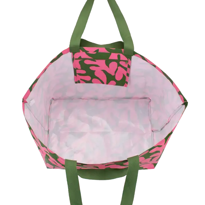 Kollab beach bag- coral canopy