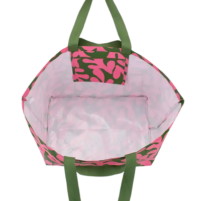 Kollab beach bag- coral canopy