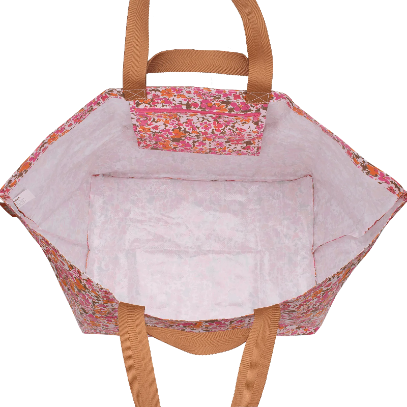 Kollab beach bag- garden spritz