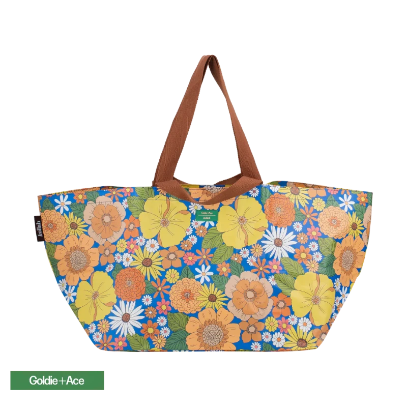 Kollab beach bag- goldie & ace zoe floral