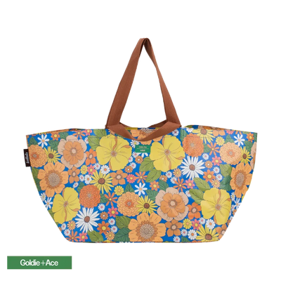 Kollab beach bag- goldie & ace zoe floral