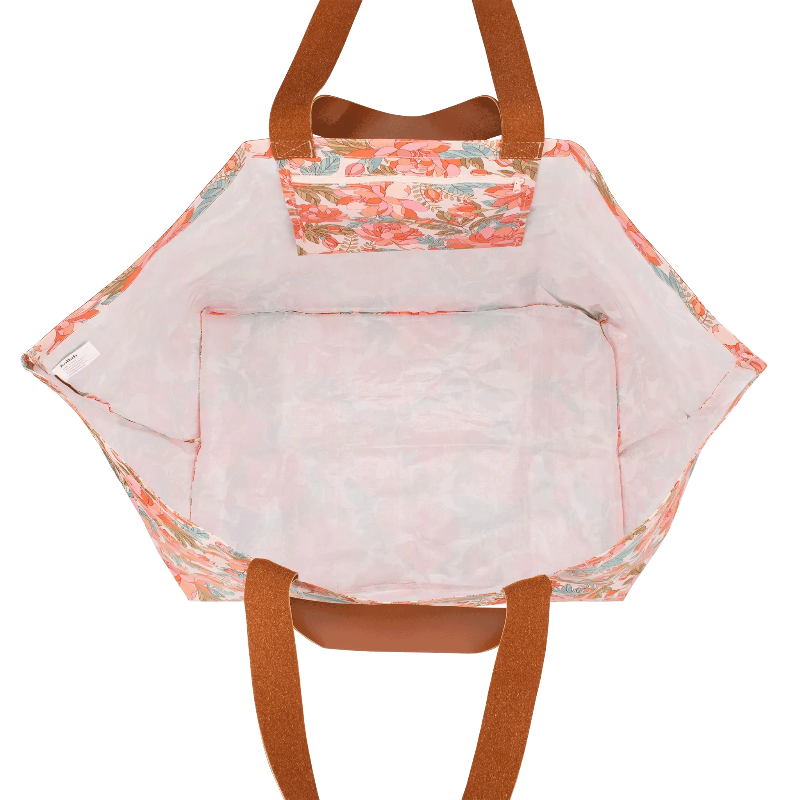 Kollab beach bag- whimsical floral