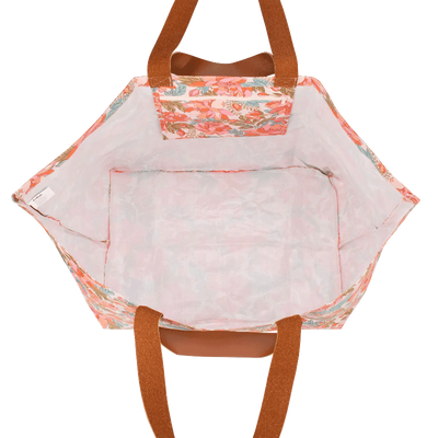 Kollab beach bag- whimsical floral