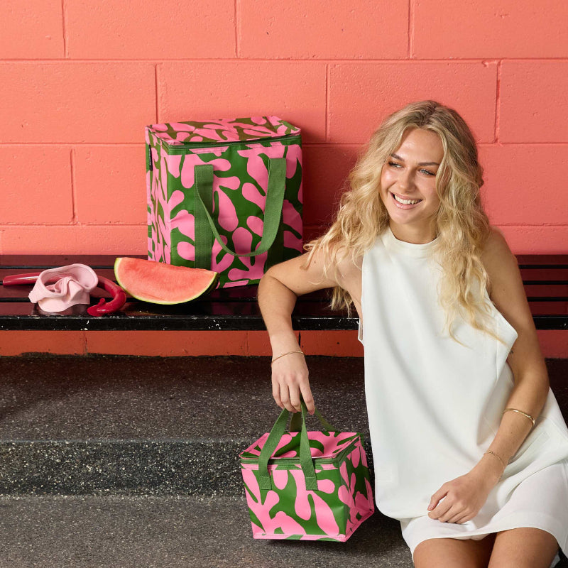 Kollab cooler bag- coral canopy