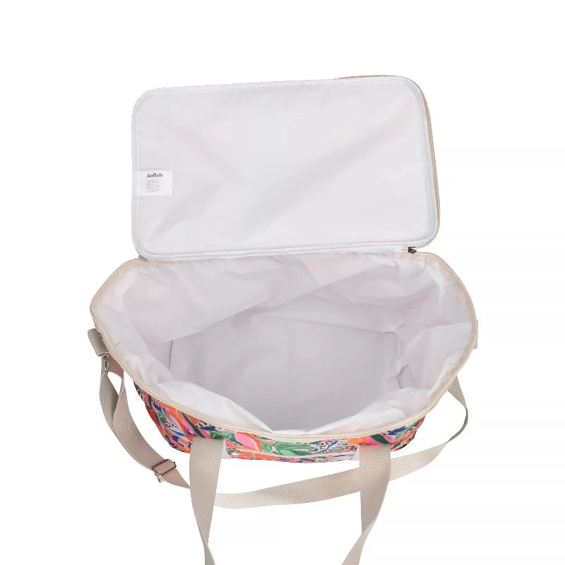 Kollab picnic bag- leopard tropics
