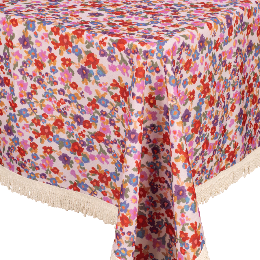 Kollab tablecloth- retro bloom