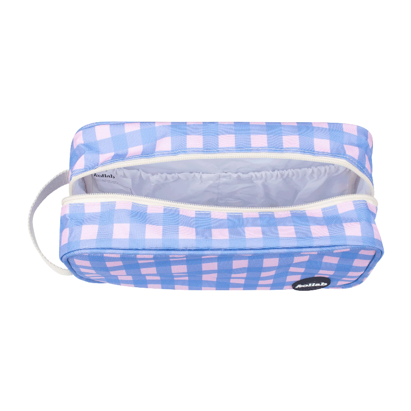 Kollab travel bag- skyberry gingham