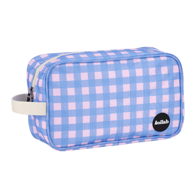Kollab travel bag- skyberry gingham