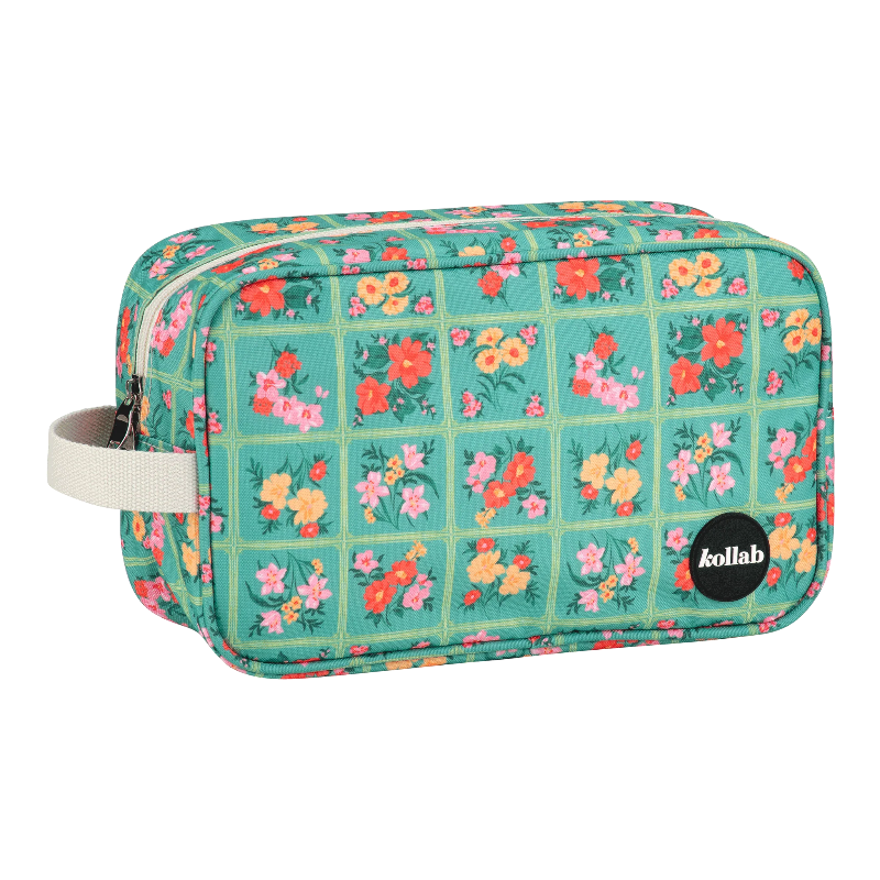 Kollab travel bag- vintage patch