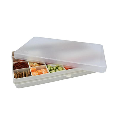 Melii XL snackle box- luxe ivory