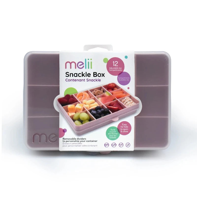 Melii snackle box- pink
