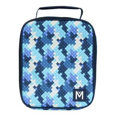 MontiiCo Large Lunchbag- block land