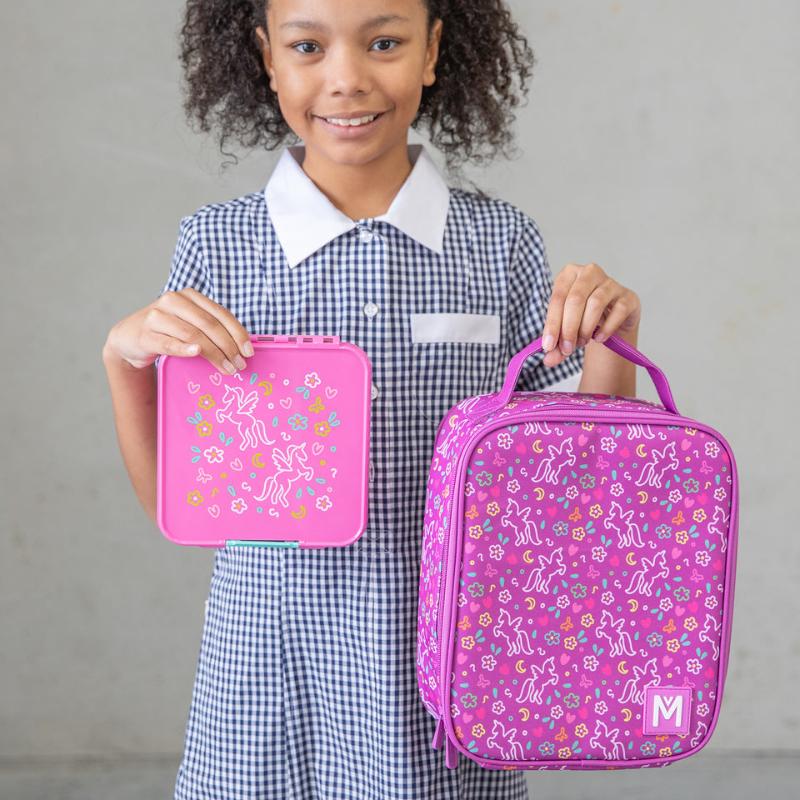 Montiico Large Lunch Bag- Unicorn
